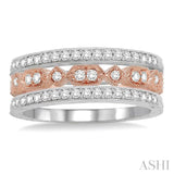 Stackable Diamond Band Set