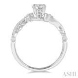 Semi-Mount Diamond Engagement Ring