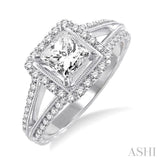 Semi-Mount Diamond Engagement Ring