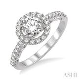 Semi-Mount Diamond Engagement Ring