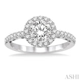 Semi-Mount Diamond Engagement Ring