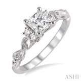 Semi-Mount Diamond Engagement Ring