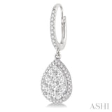 Pear Shape Lovebright Essential Diamond Earrings