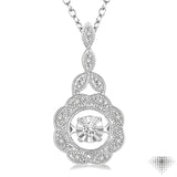 Silver Emotion Diamond Fashion Pendant