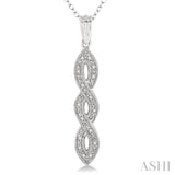 Silver Diamond Fashion Pendant