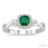 Gemstone & Diamond Ring