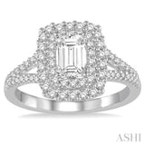 Semi-Mount Diamond Engagement Ring