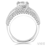 Semi-Mount Diamond Engagement Ring