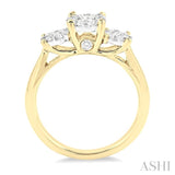 Past Present & Future Lovebright Essential Diamond Engagement Ring