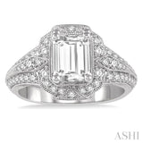 Semi-Mount Diamond Engagement Ring