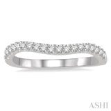 Stackable Diamond Wedding Band