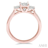 Past Present & Future Lovebright Essential Diamond Engagement Ring