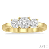 Past Present & Future Lovebright Essential Diamond Engagement Ring