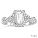 Semi-Mount Diamond Engagement Ring