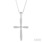 Cross Petite Diamond Pendant