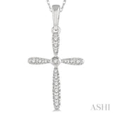 Cross Petite Diamond Pendant