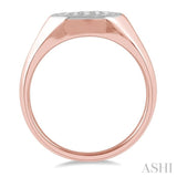 Marquise Shape Lovebright Essential Diamond Signet Ring