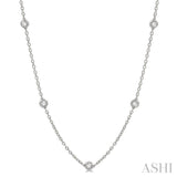 Diamond Station Necklace