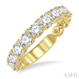 Prong-Set Diamond Wedding Band