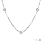 Diamond Station Necklace