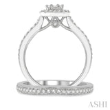 Fusion Diamond Wedding Set