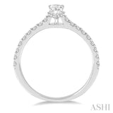 Pear Shape Diamond Engagement Ring