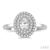 Oval Shape Diamond Engagement Ring