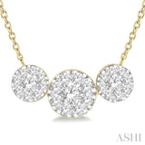 Past Present & Future Lovebright Essential Diamond Necklace