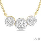 Past Present & Future Lovebright Essential Diamond Necklace