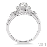 Semi-Mount Diamond Engagement Ring