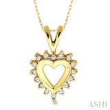 Heart Shape Diamond Fashion Pendant