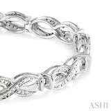 Silver Diamond Bracelet