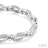 Silver Diamond Bracelet