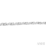 Silver Diamond Bracelet