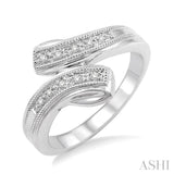 Silver Diamond Fashion Ring