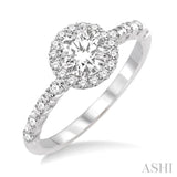 Semi-Mount Diamond Engagement Ring