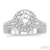 Semi-Mount Diamond Engagement Ring