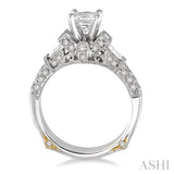 Semi-Mount Diamond Engagement Ring