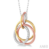 Circle Diamond Fashion Pendant