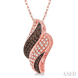 Champagne Diamond Fashion Pendant