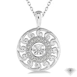 Silver Emotion Diamond Fashion Pendant