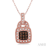 Champagne Diamond Fashion Pendant