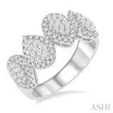 Pear Shape Lovebright Diamond Ring