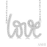 Love Diamond Fashion Pendant