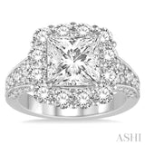 Semi-Mount Diamond Engagement Ring