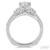 Semi-Mount Diamond Engagement Ring