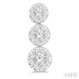 3 Stone Lovebright Essential Diamond Earrings