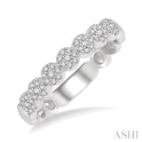 Stackable Diamond Wedding Band