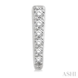 Vertical Bar Diamond Earrings