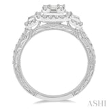 Fusion Diamond Engagement Ring